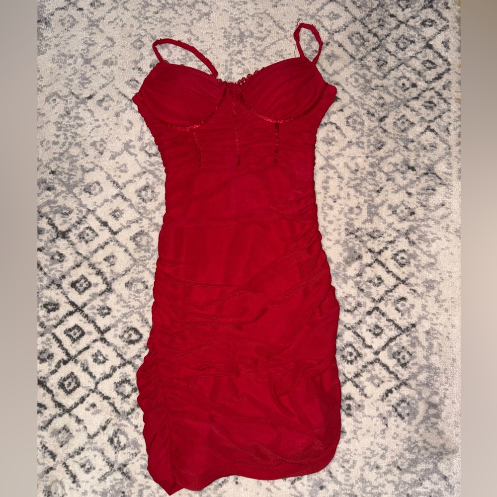 Windsor Scarlet Evening Dress